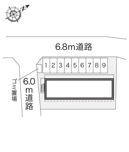 ★手数料０円★北足立郡伊奈町寿　月極駐車場（LP）